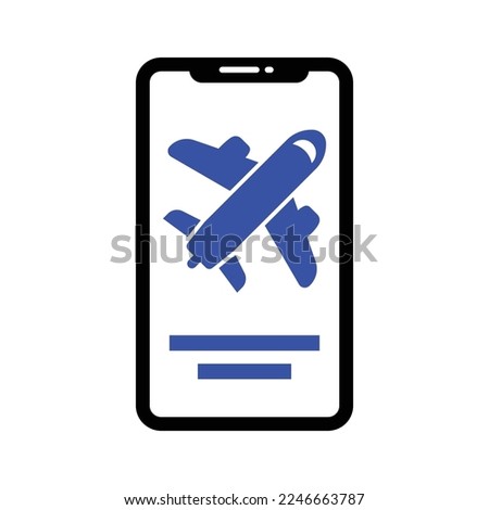 Online Booking Icon in Dualtone Style