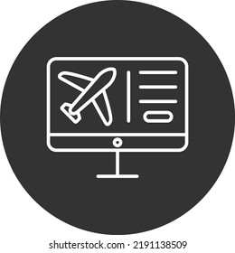 Online Booking Pixel Perfect Detail Icon