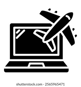 Online Booking Simple Vector Icon Collection