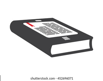 Online books vector icon