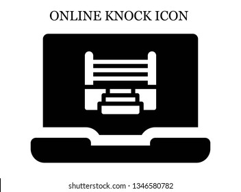 online Boxing ring icon. Editable online Boxing ring icon for web or mobile.