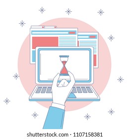 Online business concept