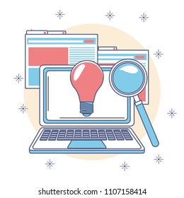 Online business concept