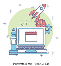 Online business concept