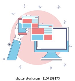 Online business concept