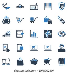 Online Business / E- Commerce Icon Set