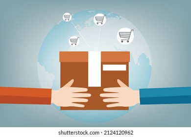 Online business is a popular model in the present time because it's easy to buy and very fast to receive a product around the world