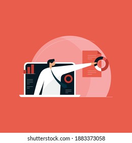 online business presentation, Business training