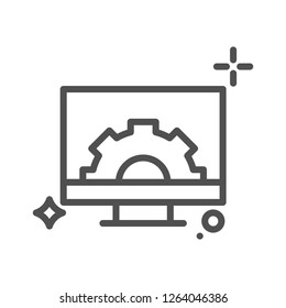Online Business Vector Icon