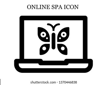 online Butterfly icon. Editable online Butterfly icon for web or mobile.
