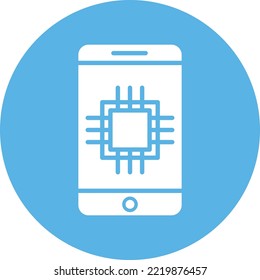 Icono del vector del procesador de compra en línea que es adecuado para el trabajo comercial y que puede modificarlo o editarlo fácilmente
