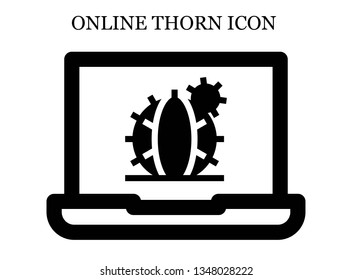online Cactus icon. Editable online Cactus icon for web or mobile.