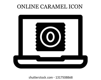 online Candy icon. Editable online Candy icon for web or mobile.