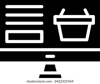 online cart vector design icon download . Eps