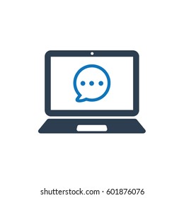 Online Chat Icon