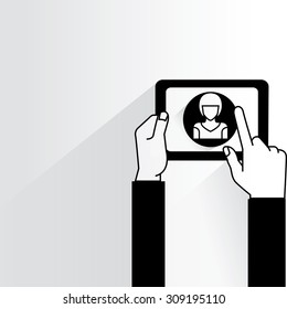 online chat, online meeting