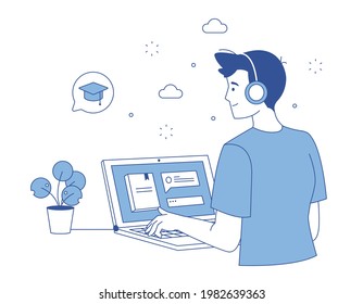 Online Class, E Learning, online Webinar, Online education, Meeting, Class, Seminar, Video Call, Teacher, Student, Live, Online, Explain, Course, Communication, Team, school, internet, Computer, Exam.