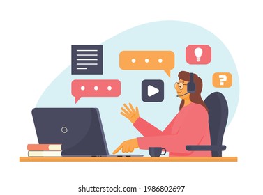 Online Class, E Learning, online Webinar, Online education, Meeting, Class, Seminar, Video Call, Teacher, Student, Live, Online, Explain, Course, Communication, Team, school, internet, Computer, Exam.
