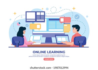 Online Class, E Learning, online Webinar, Online education, Meeting, Class, Seminar, Video Call, Teacher, Student, Live, Online, Explain, Course, Communication, Team, school, internet, Computer, Exam.