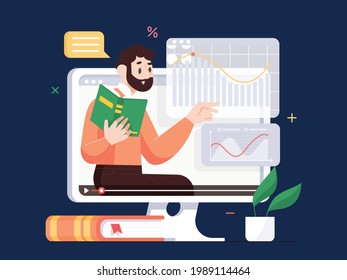 Online Class, E Learning, online Webinar, Online education, Meeting, Class, Seminar, Video Call, Teacher, Student, Live, Online, Explain, Course, Communication, Team, school, internet, Computer, Exam.
