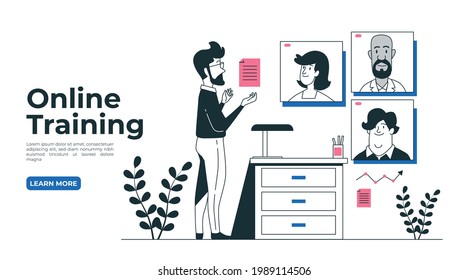 Online Class, E Learning, online Webinar, Online education, Meeting, Class, Seminar, Video Call, Teacher, Student, Live, Online, Explain, Course, Communication, Team, school, internet, Computer, Exam.