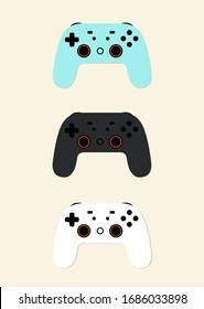 Online or cloud game streaming console, future technology for gaming controller 