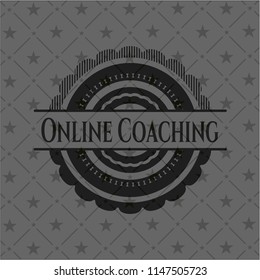 Online Coaching dark badge