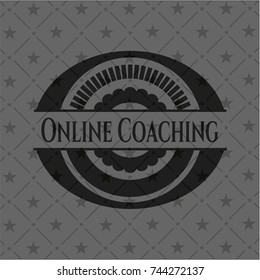 Online Coaching dark badge