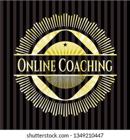 Online Coaching gold emblem