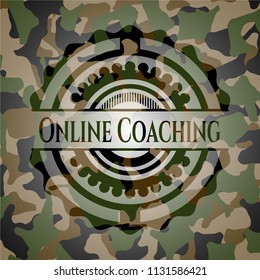 Online Coaching on camo pattern