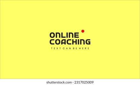 Online Coaching - Vector Artwork