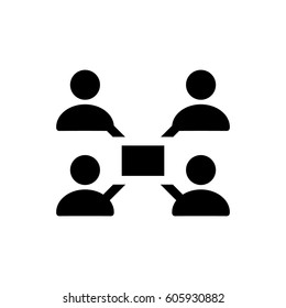 Online Collaboration Icon
