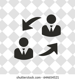 Online collaboration icon
