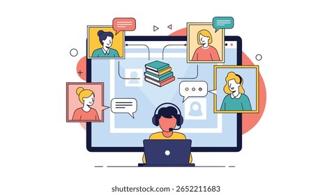Online Collaboration Platform Enhancing Teamwork and Knowledge Sharing Among Diverse Remote Employees