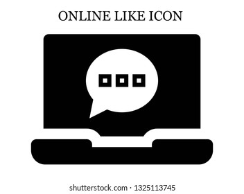 online Comment icon. Editable online Comment icon for web or mobile.