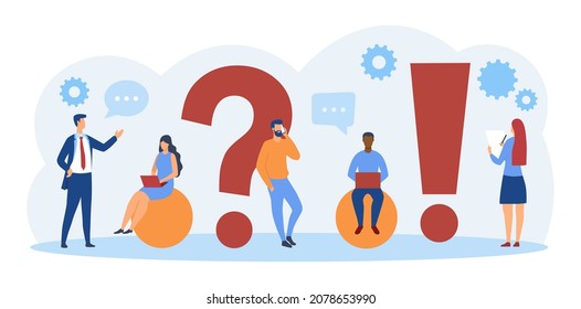Concepto de comunicación en línea. Caracteres con gadgets, trabajo de empresa. El jefe da instrucciones a los subordinados. Tecnologías modernas, Internet, dispositivos,