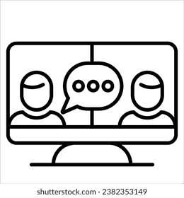 online community, Help and support icon