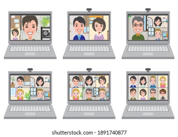 Online conferencing, remote, network, business,