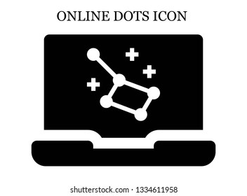 online Constellation icon. Editable online Constellation icon for web or mobile.