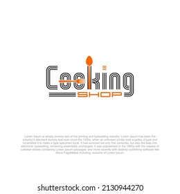 Online Cooking Show Vector Logo Design. Modern Cooking Logo Design. Apron And Kitchen Tools Logo Design. Fresh Cooking Logo Design. Apron Vector Icon.