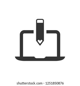 Online copywriting icon