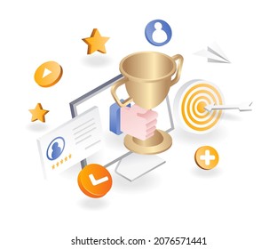 Online course champions get trophies virtually
