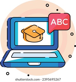 Online Course

color outline icon design style
