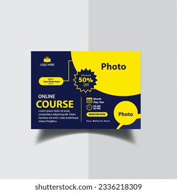 Curso en línea Diseño de volante educativo