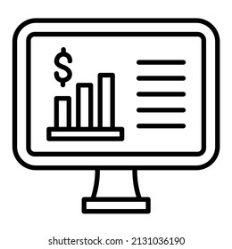Online Course icon vector image. Can also be used for web apps, mobile apps and print media.