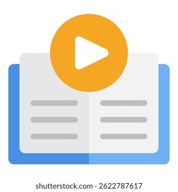 Online Course icon, for web, app, infographic, etc
