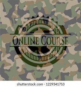 Online Course on camo pattern