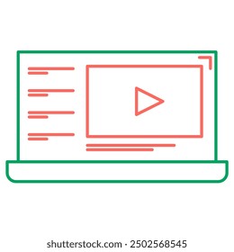 Curso en línea para el icono de productividad