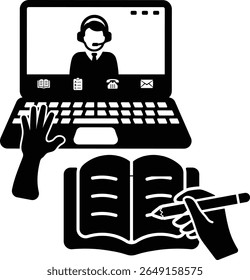 online course school education student study course elarning teacher 11215