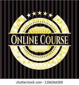 Online Course shiny badge